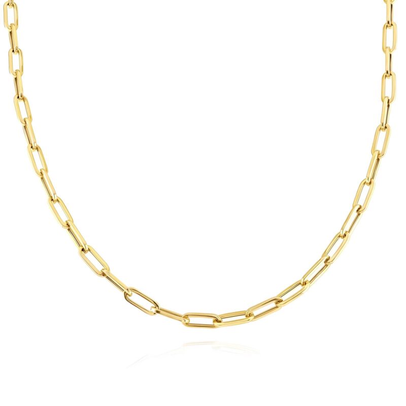 Dámsky set náhrdelníka a náušníc s čerešňou z chirurgickej ocele pozlátenej 18K zlatom, dĺžka 40cm + 5cm (N002)