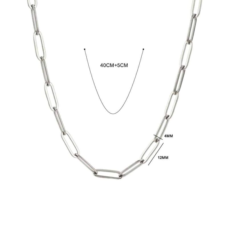 Dámsky set náhrdelníka a náušníc s čerešňou z chirurgickej ocele, dĺžka 40cm + 5cm